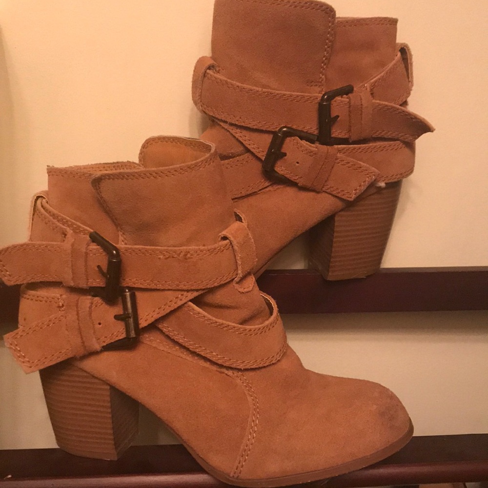 Heel boots - barely worn